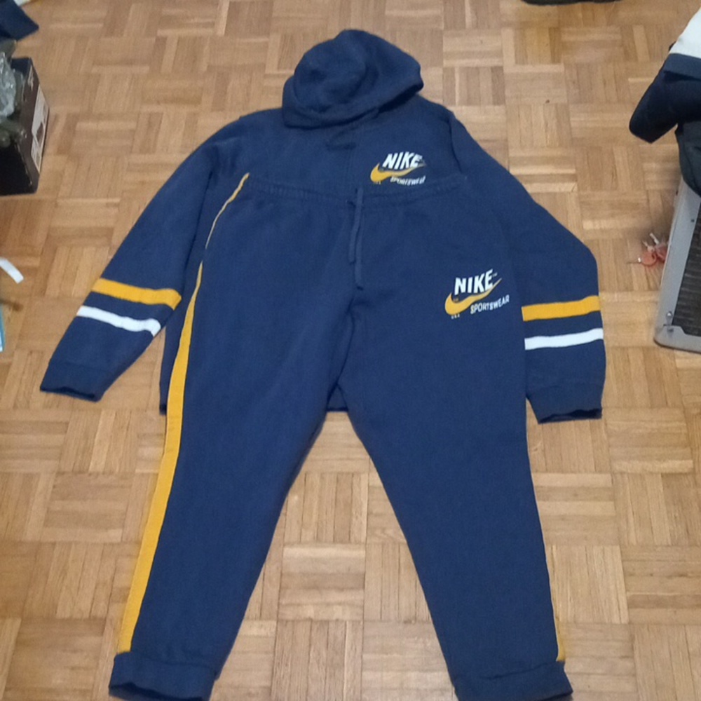 Mens Nike Sportswear NSW Jogging Suit XL Blue..CLOSET CLEAROUT